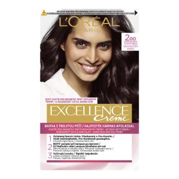 L'Oréal Paris Excellence Creme Triple Protection 48 ml farba do włosów dla kobiet 200 Black-Brown