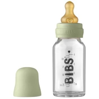 BIBS Kompletny zestaw butelek dla niemowląt 110 ml, Sage