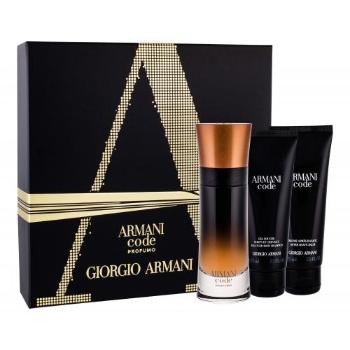 Giorgio Armani Code Profumo zestaw Edp 60 ml + Żel pod prysznic 75 ml + Balsam po goleniu 75 ml dla mężczyzn