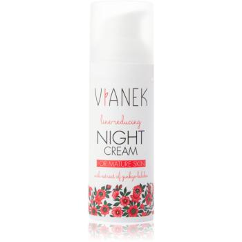 Vianek Line-Reducing Przeciwzmarszczkowy krem do twarzy na noc 50 ml