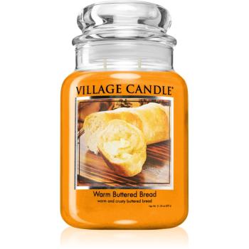 Village Candle Warm Buttered Bread świeczka zapachowa (Glass Lid) 602 g