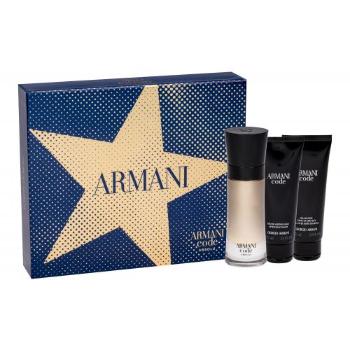 Giorgio Armani Code Absolu zestaw Edp 60 ml + Żel pod prysznic 75 ml + Balsam po goleniu 75 ml dla mężczyzn