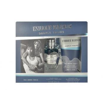 Enrique Iglesias Deeply Yours Man zestaw Edt 40ml + 200ml Żel pod prysznic dla mężczyzn