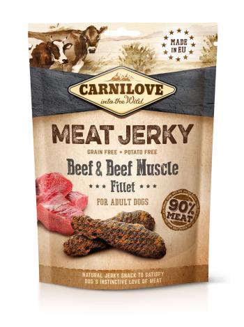 Carnilove Jerky Snack Beef &amp; Beef Muscle Fillet - 100g