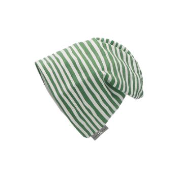 Sterntaler Slouch Beanie Stripes zielony