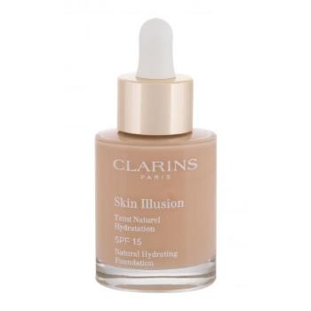 Clarins Skin Illusion Natural Hydrating SPF15 30 ml podkład dla kobiet 108 Sand