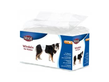 Pieluchy papierowe dla psów (trixie) - L-XL   60-80cm/12ks