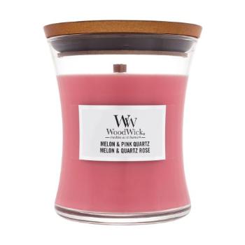 WoodWick Melon & Pink Quartz 275 g świeczka zapachowa unisex