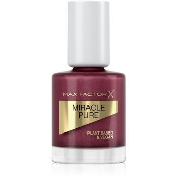 Max Factor Miracle Pure lakier do paznokci o dużej trwałości odcień 373 Regal Garnet 12 ml