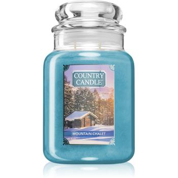 Country Candle Mountain Challet świeczka zapachowa 680 g