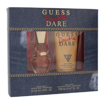 GUESS Double Dare zestaw Edt 30ml + 200ml Balsam dla kobiet Uszkodzone pudełko