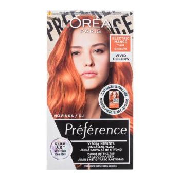 L'Oréal Paris Préférence Vivid Colors 60 ml farba do włosów dla kobiet Uszkodzone pudełko 7,434 Electric Mango