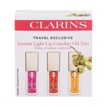 Clarins Instant Light Lip Comfort Oil Trio zestaw zestaw 01 Honey