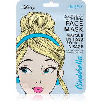 Mad Beauty Disney Princess Cinderella platynowa maska nadająca blasku i witalności skórze 25 ml