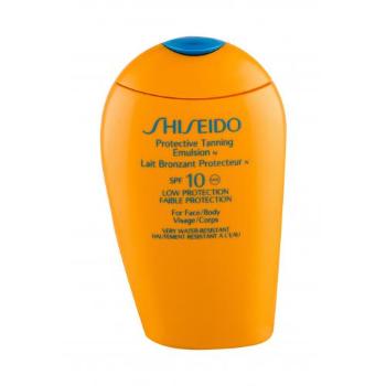 Shiseido Protective Tanning SPF10 150 ml preparat do opalania ciała dla kobiet