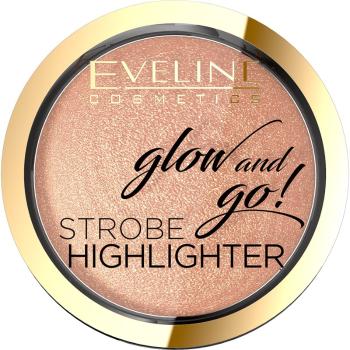 Eveline Cosmetics Glow & Go puder rozjaśniający odcień 02 Gentle Gold 8,5 g