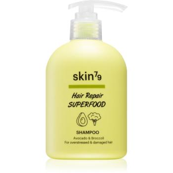 Skin79 Hair Repair Superfood Avocado & Broccoli wzmacniający szampon do włosów zniszczonych 230 ml