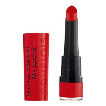 BOURJOIS Paris Rouge Velvet The Lipstick 2,4 g pomadka dla kobiet 08 Rubi´s Cute