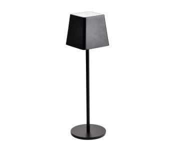 LED zewnętrzna dotykowa lampa stołowa ściemnialna LED/2W/5V IP54 czarna