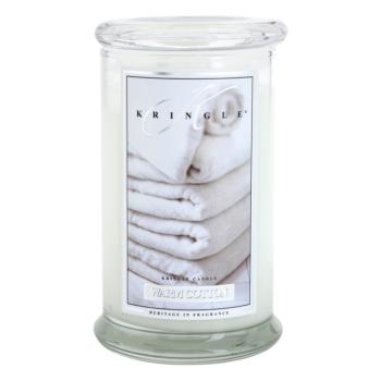 Kringle Candle Warm Cotton świeczka zapachowa 624 g