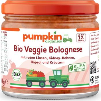 Pumpkin Organics BIO sos boloński warzywny sos bolognese 250 g