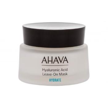 AHAVA Hyaluronic Acid Leave-On Mask 50 ml maseczka do twarzy dla kobiet