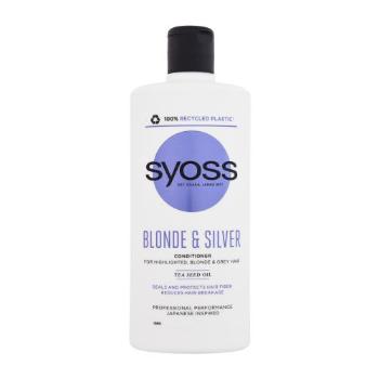 Syoss Blonde & Silver Conditioner 440 ml odżywka dla kobiet