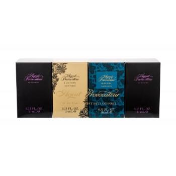 Agent Provocateur Gift Set zestaw Edp Agent Provocateur 2x 10 ml + Edp Lace Noir 10 ml + Edp  Blue Silk 10 ml dla kobiet Uszkodzone pudełko