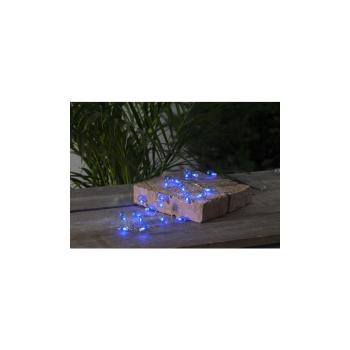 Niebieska ogrodowa girlanda świetlna LED Star Trading Globe Light, dł. 1,6 m