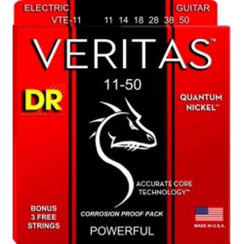 Dr Vte 11-50 Veritas Struny Gitara Elektryczna