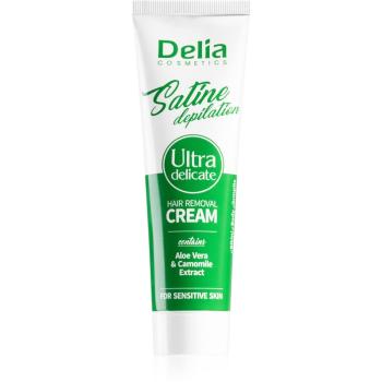 Delia Cosmetics Satine Depilation Ultra-Delicate krem depilacyjny do skóry wrażliwej