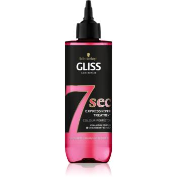 Schwarzkopf Gliss 7 sec kuracja regeneracyjna do włosów farbowanych 200 ml