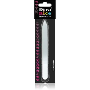 Diva & Nice Cosmetics Accessories szklany pilniczek do paznokci duży White