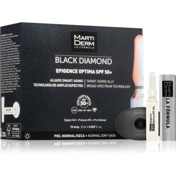 Martiderm Black Diamond Epigence Optima SPF 50+ serum ochronne w ampułkach SPF 50+ 10x2 ml