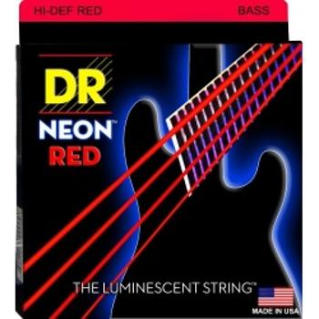 Dr Nrb 45-105 Neon Red Bass Struny Gitara Basowa