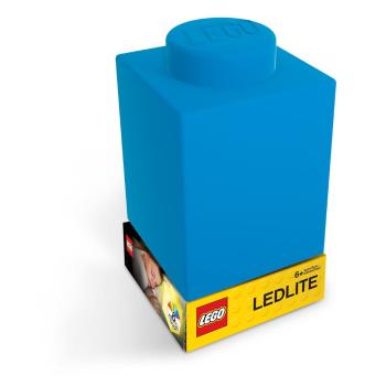 Niebieska silikonowa lampka nocna LEGO® Classic Brick