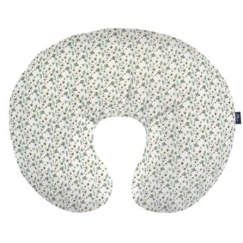 Alvi ® Poduszka pielęgnacyjna Medium Petit Fleurs zielony/biały