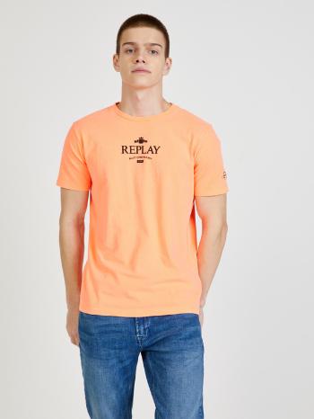 Replay Koszulka Pomarańczowy