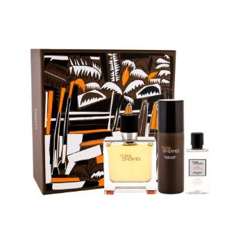 Hermes Terre d´Hermès zestaw 75ml Perfumy + 40ml Woda po goleniu + 50ml Pianka do golenia dla mężczyzn