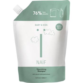 Naif Baby & Kids Nourishing Shampoo Refill szampon odżywczy dla dzieci od urodzenia napełnienie 500 ml