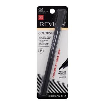 Revlon Colorstay Liquid Eye Pen Wing 1,2 ml eyeliner dla kobiet 002 Blackest Black