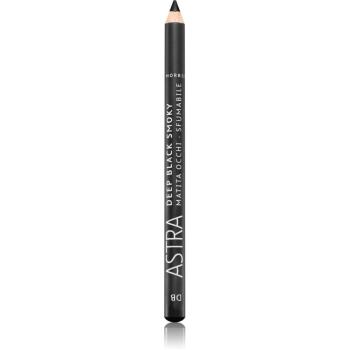 Astra Make-up Deep Black Smoky kajalowa kredka do oczu do makijażu smoky eyes odcień Black 1,1 g
