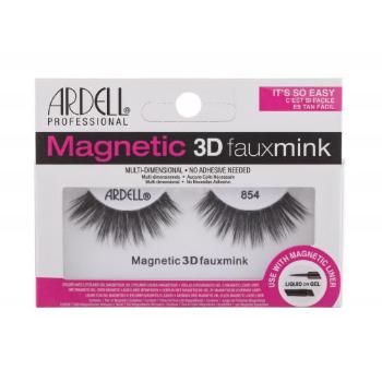 Ardell Magnetic 3D Faux Mink 854 1 szt sztuczne rzęsy dla kobiet Black