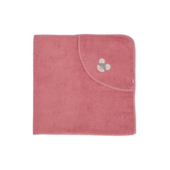 Sterntaler Ręcznik kąpielowy z kapturem Myszki Mabel różowy 100 x 100 cm