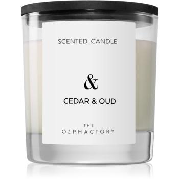 Ambientair Olphactory Cedar & Oud świeczka zapachowa 200 g