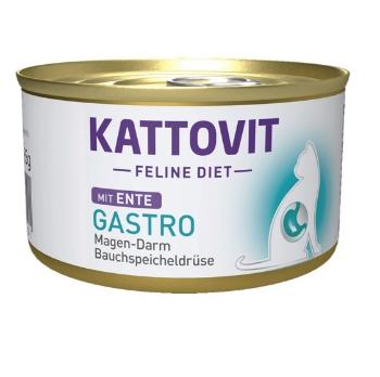 KATTOVIT Feline Diet Gastro Duck kaczka 85 g