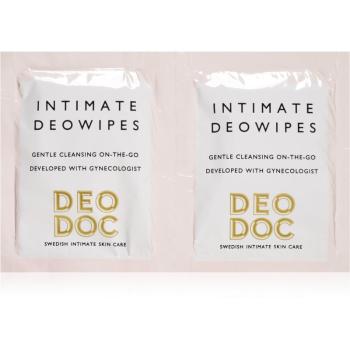 DeoDoc DeoWipes Fresh Coconut chusteczki do higieny intymnej 10 szt.