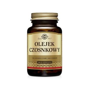 SOLGAR Olejek Czosnkowy - 100caps. PL