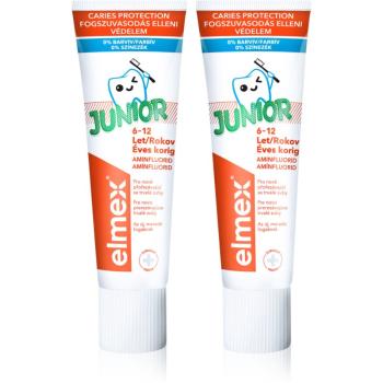 Elmex Junior 6-12 Years pasta do zębów dla dzieci 2 x 75 ml