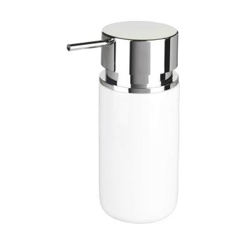 Biały ceramiczny dozownik do mydła Wenko Soap, 250 ml